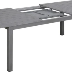 Primaster Alutisch Rivoli 180/240 X 100 X 75 Cm, Rechteckig Grau Ausziehbar