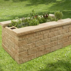 Kann Hochbeet-Set 1 Bruchstein 200 X 125 X 81 Cm Sandstein
