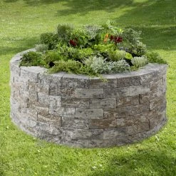 Kann Hochbeet-Set Vigneto-Rondell Ø 200 X 72 Cm Jura-nuanciert