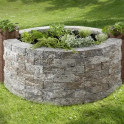 Kann Hochbeet-Set Vigneto-Rondo 200 X 150 X 84 Cm Jura-nuanciert