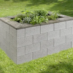 Kann Hochbeet-Set Gomera 230 X 150 X 85 Cm Weiß