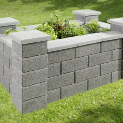 Kann Hochbeet-Set 1 Garten 230 X 150 X 85 Cm Grau