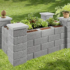 Kann Hochbeet-Set 5 Garten 230 X 150 X 85 Cm Grau