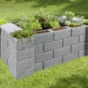 Kann Hochbeet-Set 6 Garten 230 X 150 X 85 Cm Grau