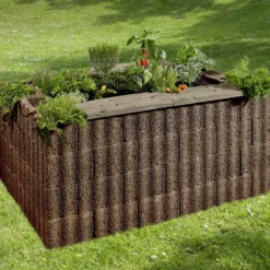 Kann Hochbeet-Set Wellino 170 X 110 X 80 Cm Braun