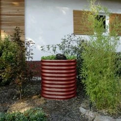 Vitavia Hochbeet Terra Rund 82 X 82 X 86 Cm Rubin