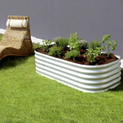 Vitavia Hochbeet Terra Basic 82 X 162 X 40 Cm Aluminium