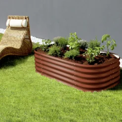 Vitavia Hochbeet Terra Basic 82 X 162 X 40 Cm Aluminium