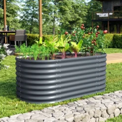 Vitavia Hochbeet Terra Basic 82 X 162 X 63 Cm Granit