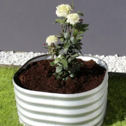 Vitavia Hochbeet Terra Rund 82 X 82 X 40 Cm Aluminium