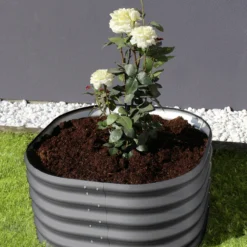 Vitavia Hochbeet Terra Rund 82 X 82 X 40 Cm Granit