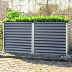 Vitavia Hochbeet Meta 96 X 188 X 86 Cm Granit Aluminium