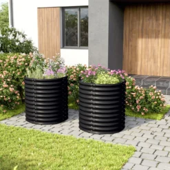 Vitavia Hochbeet Terra Rund 82 X 82 X 86 Cm Aluminium