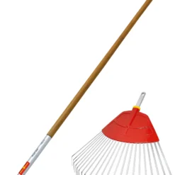 Wolf-Garten Wolf Garten Fächerbesen UF-M+ZM140 50 Cm Arbeitsbreite, Inkl. Eschenstiel