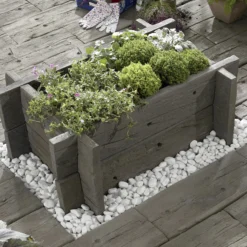 Kann GrundElement Antik 100 X 20 X 5 Cm Braun