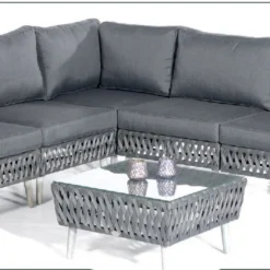 Sunny Smart Lounge Gruppe Lancaster Metallic-schwarz