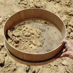 Floraworld Rundsieb Drahtgewebe Ø 42 Cm, Maschenweite 2 Mm