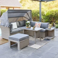 Primaster Dining Lounge Möbelset Torreon Relax Inkl. Kissen