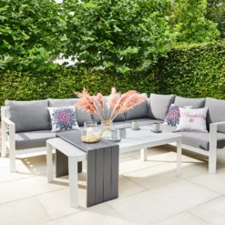 Primaster Dining Lounge Möbelset Elbasan Inkl. Auflagen Und Zierkissen