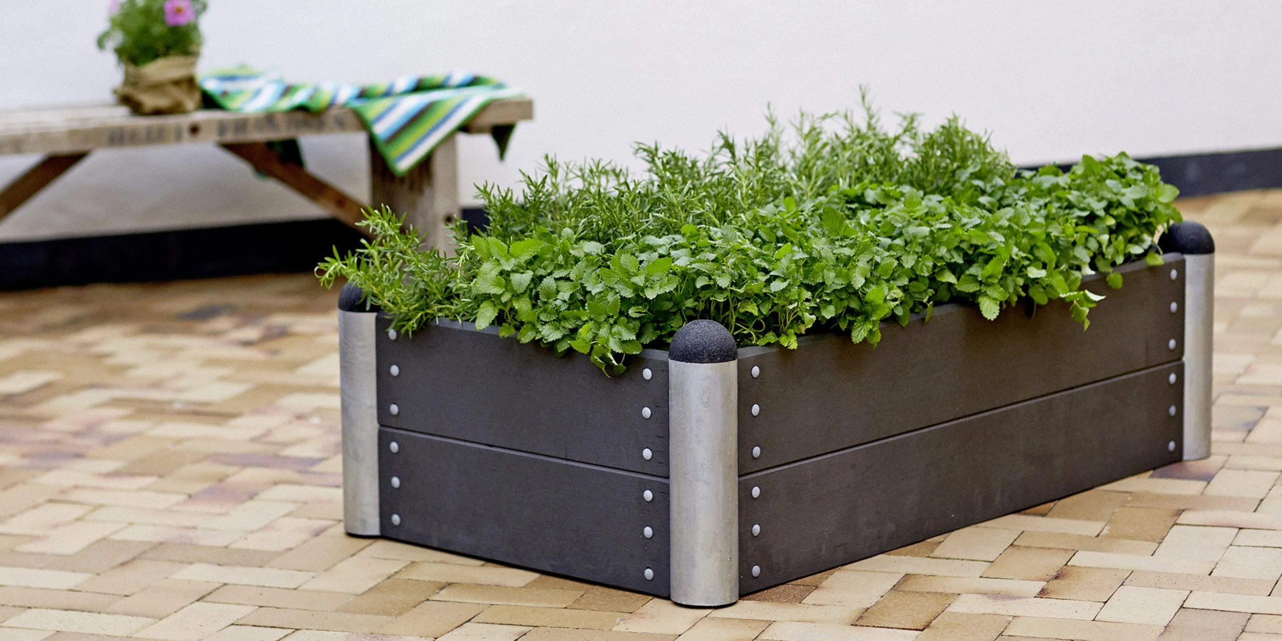 Plus Hochbeet Pipe 8c 138 X 78 X 36 Cm