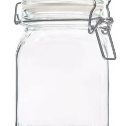 Omega Drahtbügelglas 750 Ml 10 X 10 X 14,2 Cm