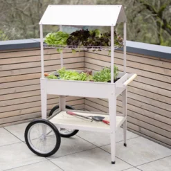 Herstera Hochbeet Kräuterfabrik Expert 65 X 85 X 150 Cm, Taupe