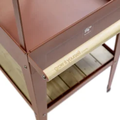 Herstera Hochbeet Kräuterfabrik Expert 65 X 85 X 150 Cm, Rostrot