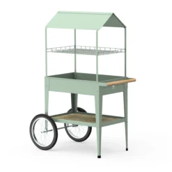 Herstera Hochbeet Kräuterfabrik Expert 65 X 85 X 150 Cm, Kaktusgrün