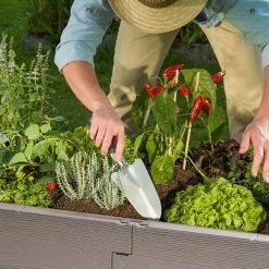 Juwel Hochbeet Mit Thermohauben 2 In 1 130 X 60 X 51 Cm Grau