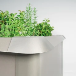 Biohort Schneckenschutz Zu Hochbeet 1,5x0,5 Silber