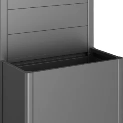 Biohort Sichtschutz Zu Pflanzbeet Belvedere 100 Dunkelgrau Ohne Acrylglas