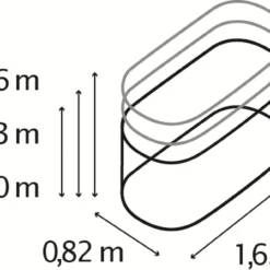Vitavia Hochbeet Terra Basic 82 X 162 X 86 Cm Aluminium
